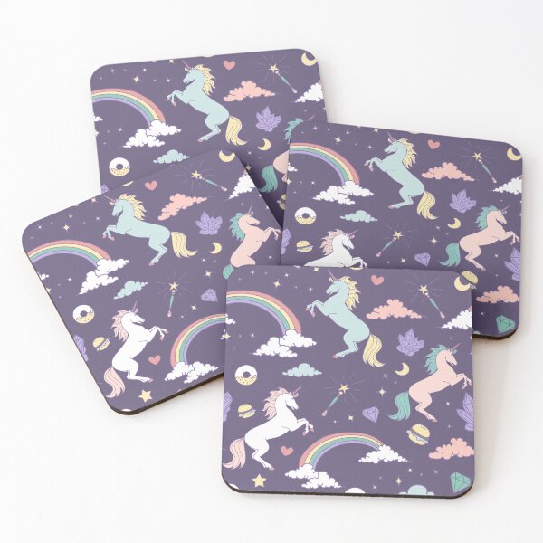 Item preview, Magical unicorns seamless designed and sold by LarinaBeauty.