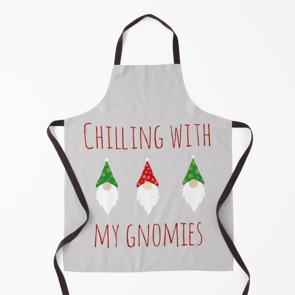Item preview, Chilling With my Gnomies Christmas Funny designed and sold by TrashPandaCreative.