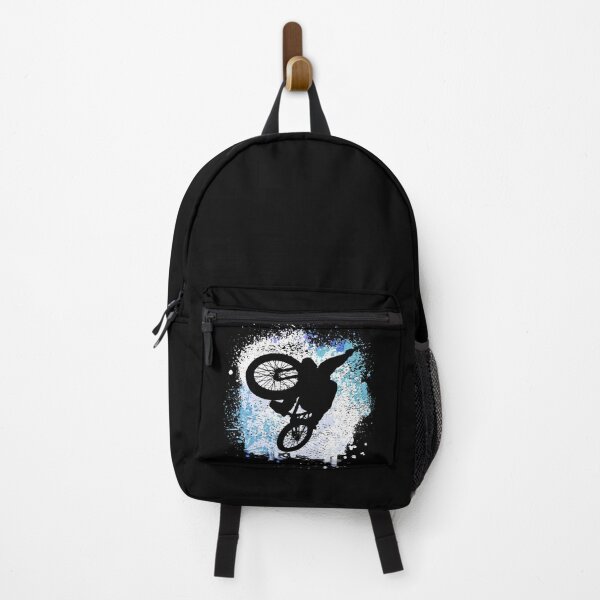 Item preview, Mountain biker jumps through the snow in winter designed and sold by Denis Rösler.