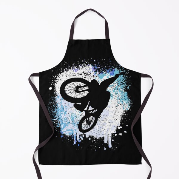 Item preview, Mountain biker jumps through the snow in winter designed and sold by Denis Rösler.
