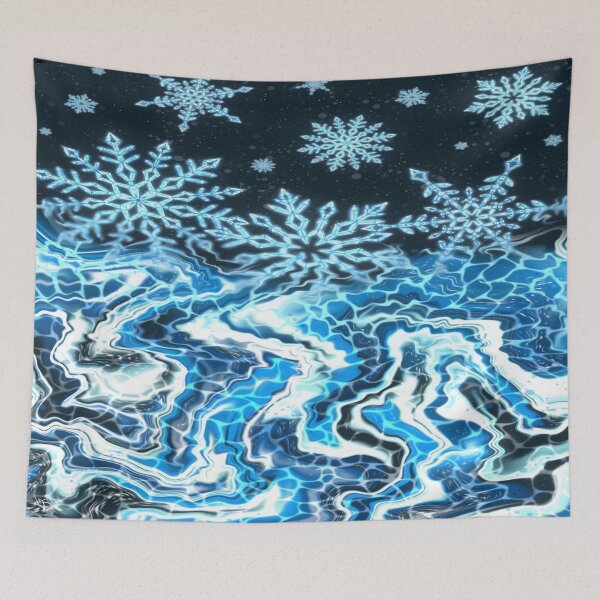 Item preview, Melting Crystal Snow designed and sold by MayGreenAbgrall.