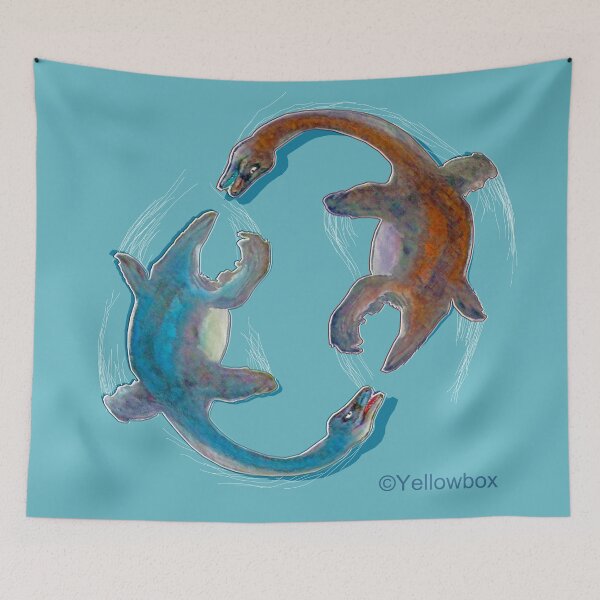 Item preview, Ying Yang Meaning Love - Yellowbox ink painting designed and sold by twyellowbox.
