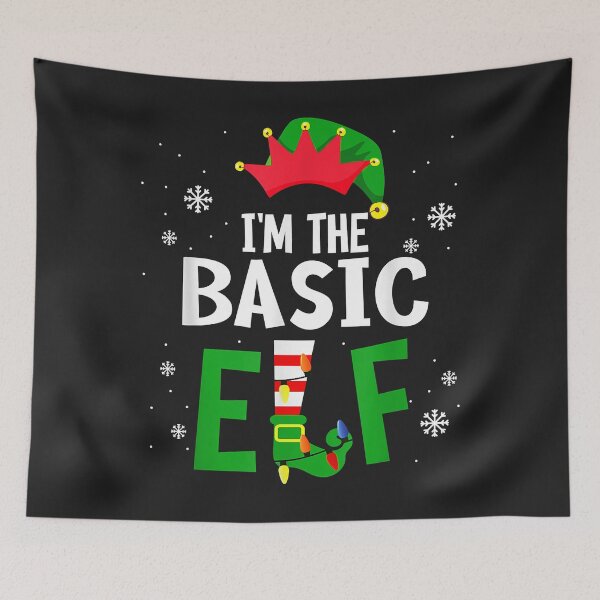 Item preview, I'm The Basic Elf Matching Family Group Christmas designed and sold by virnmjan.