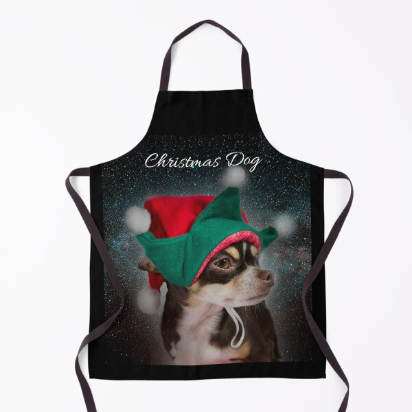 Item preview, Christmas dog dressed as an elf  designed and sold by Photorebelle.