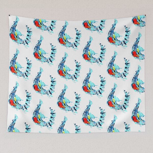 Item preview, abstract wave designed and sold by HiddenStash.