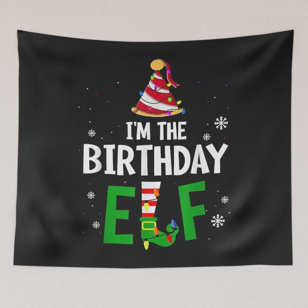 Item preview, I'm The Birthday Elf Matching Family Group Christmas designed and sold by virnmjan.