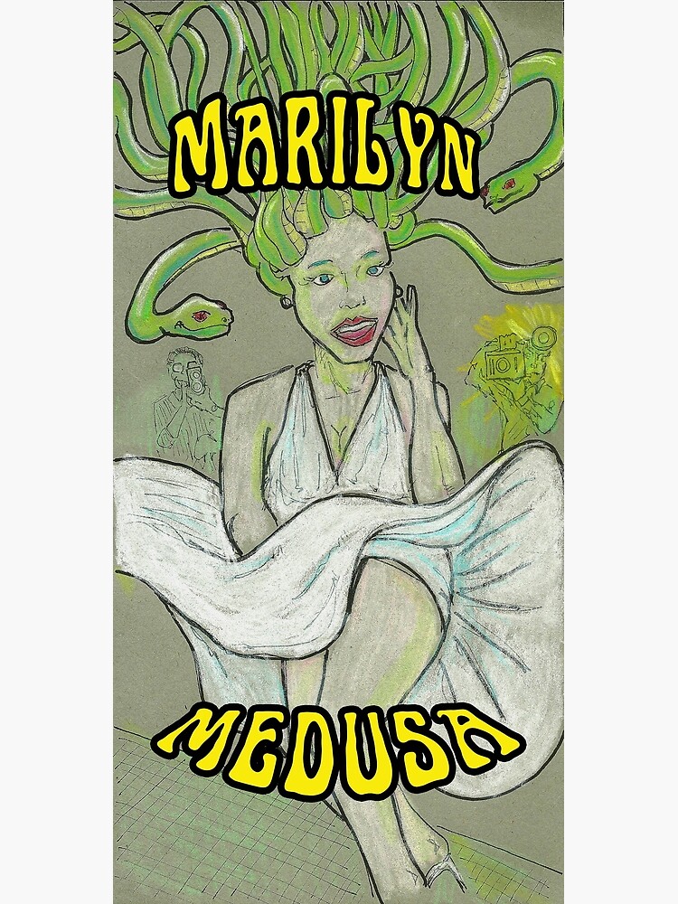 Disover Marilyn Medusa Premium Matte Vertical Poster