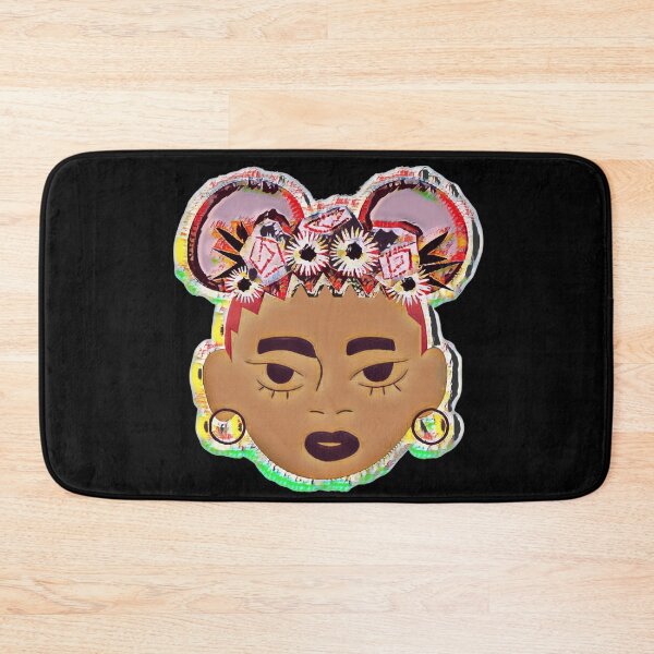 Item preview, Afro Puffs Natural Hair Black Woman designed and sold by Designs By YL.