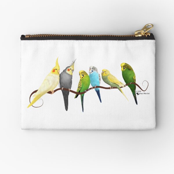 Small parrots Zipper Pouch
