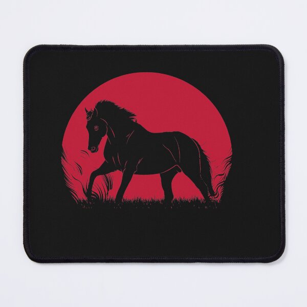 Item preview, Stallion - Red for Black Designs designed and sold by FastTrackPhotog.