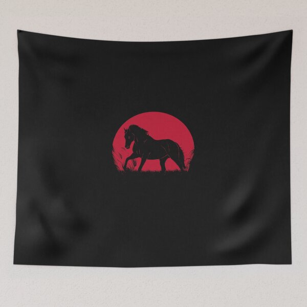 Item preview, Stallion - Red for Black Designs designed and sold by FastTrackPhotog.