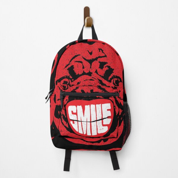 Item preview, Ugly Red Pug Head Says Smile designed and sold by pelagio.