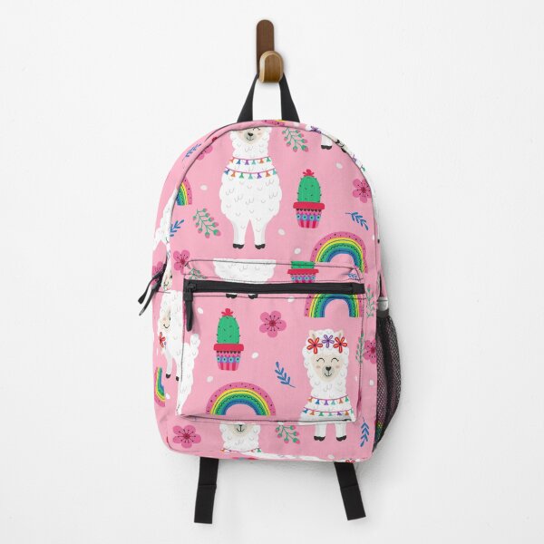Item preview, Pink Floral Llama Pattern designed and sold by fainaobun.