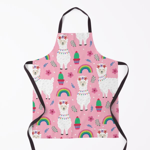 Item preview, Pink Floral Llama Pattern designed and sold by fainaobun.