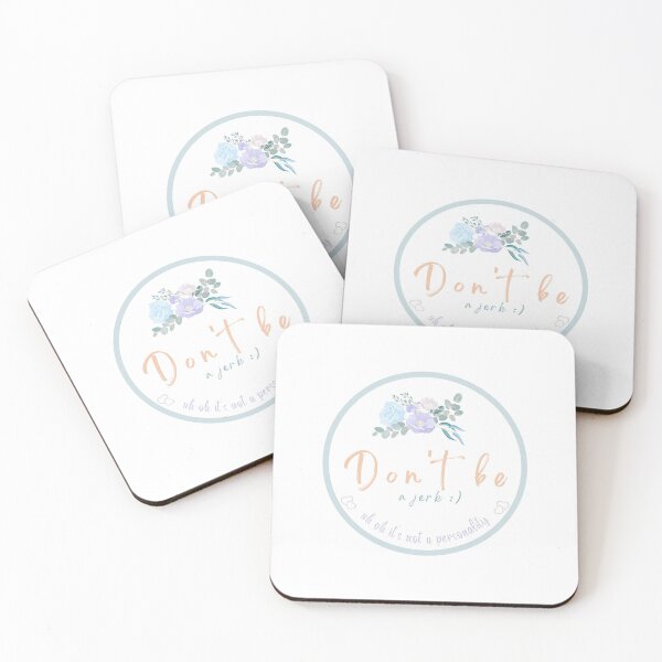 Item preview, Don't be a jerk:) designed and sold by Mariah Bella.