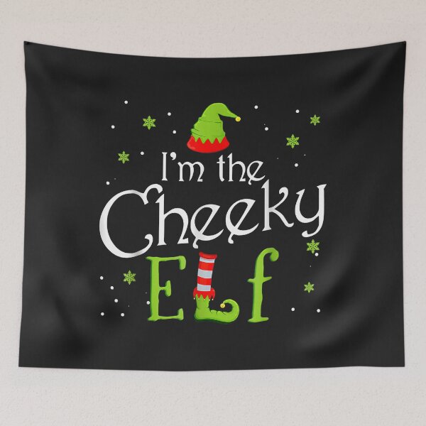 Item preview, I'm The Cheeky Elf Shirt Xmas Matching Christmas For Family designed and sold by virnmjan.