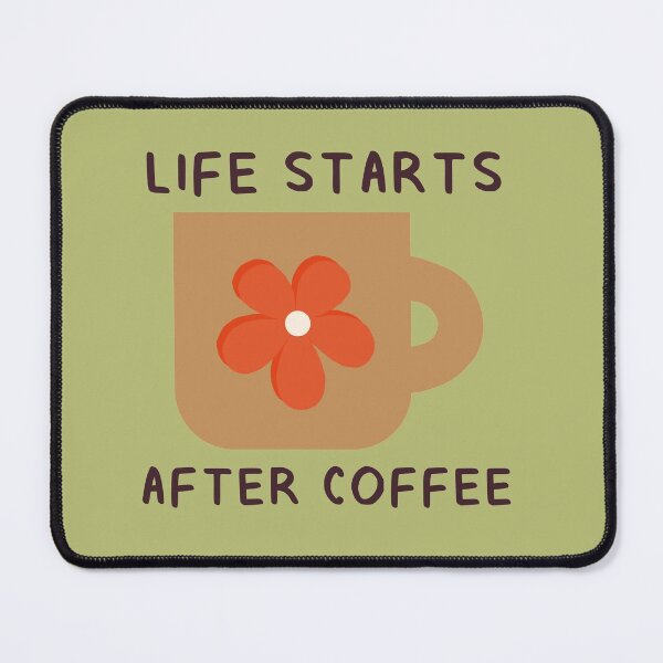 Item preview, Life Starts After Coffee designed and sold by aaalou.