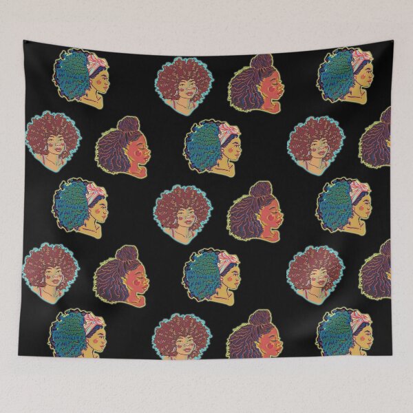 Item preview, Natural Hair Black Women Afro Queens  designed and sold by Designs By YL.