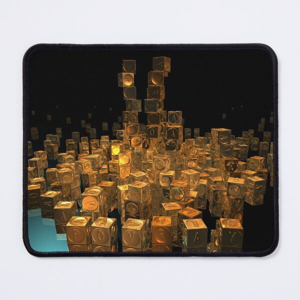 Item preview, Stacked Gold: POV RAY CGI! designed and sold by calcpage.