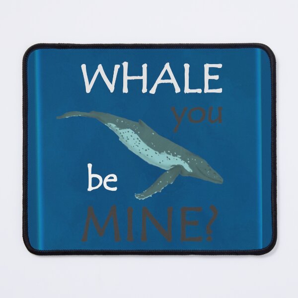 Item preview, Whale you be Mine designed and sold by LawsonFabrics.