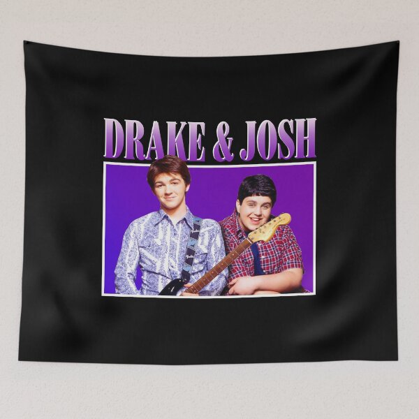 Item preview, Graphic Hug Me Brotha Drake and Josh Funny Gift Christmas designed and sold by PaulinaSanches.