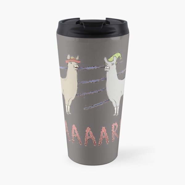 Llamas with Hats - Carl! Travel Mug