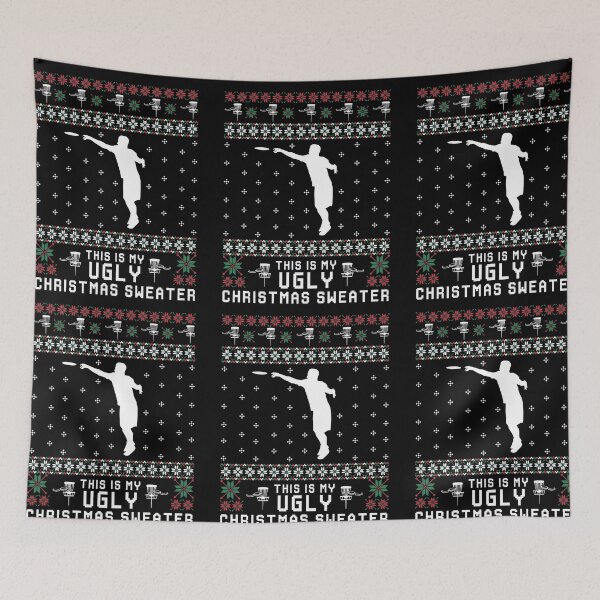 Item preview, This Is My Ugly Christmas Sweater Disc Golf designed and sold by AlyssoCharm.