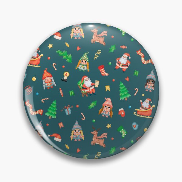 Item preview, Little Cute Female Elves with Santa and Friends designed and sold by K3DreamKreations .