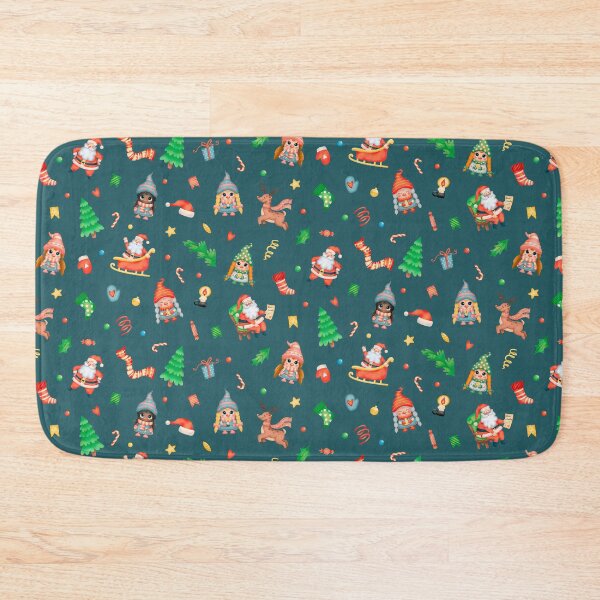 Item preview, Little Cute Female Elves with Santa and Friends designed and sold by K3DreamKreation.