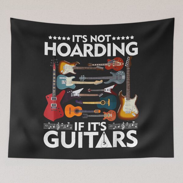 Item preview, It’s Not Hoarding If It’s Guitars Musicians designed and sold by virnmjan.