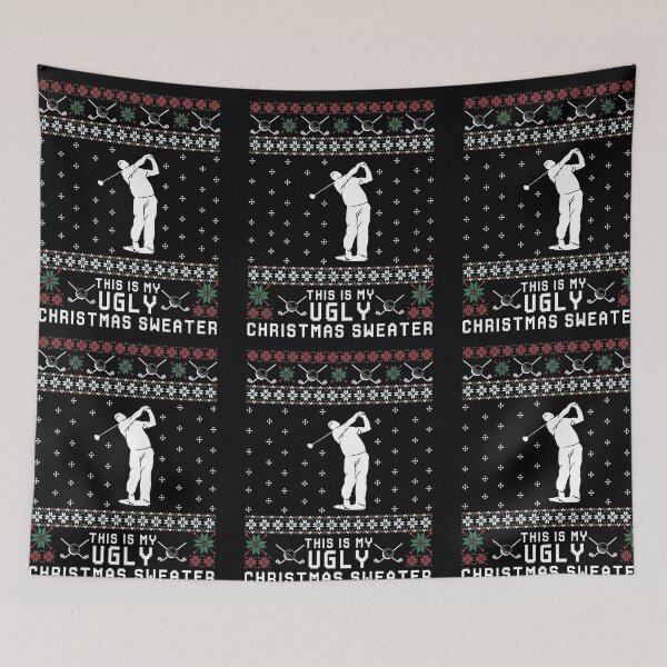 Item preview, This Is My Ugly Christmas Sweater Golf designed and sold by AlyssoCharm.