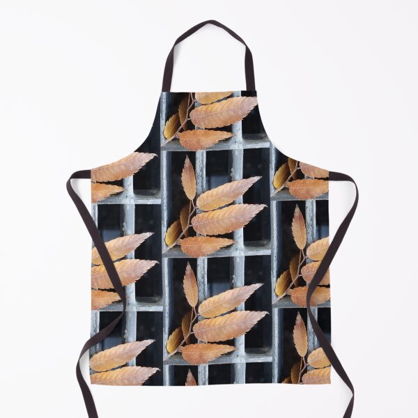 Item preview, Balanced: Leaves fallen on a city grate designed and sold by Jeanne Kramer-Smyth.