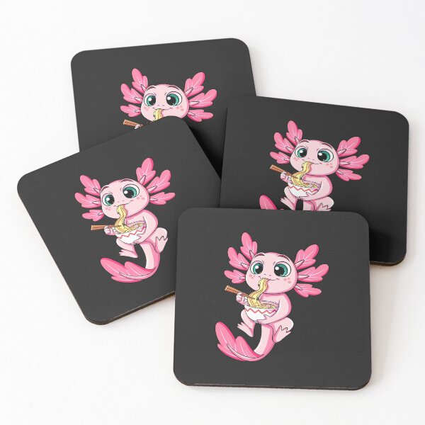 Item preview, Kawaii Axolotl Ramen Noodles Japanese Otaku Anime Kids designed and sold by virnmjan.