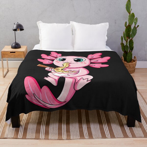 Item preview, Kawaii Axolotl Ramen Noodles Japanese Otaku Anime Kids designed and sold by virnmjan.