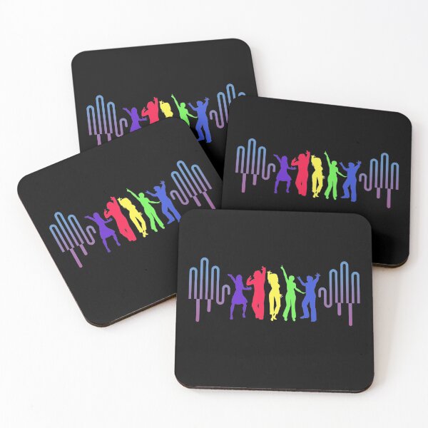 Item preview, Pulse Dance Party Friends Silouhette  designed and sold by Joolsd.