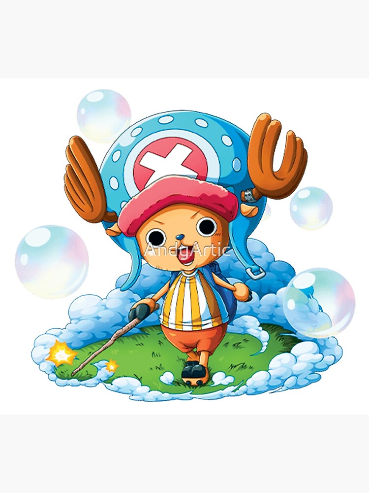 Funny Chopper Character Anime Artwork Icon Vector, Anime, Artwork