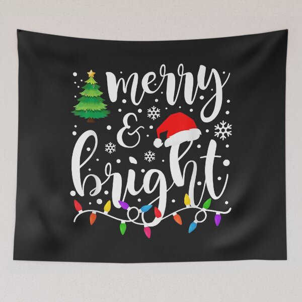 Item preview, Merry and Bright Christmas Lights Funny Family Christmas designed and sold by virnmjan.