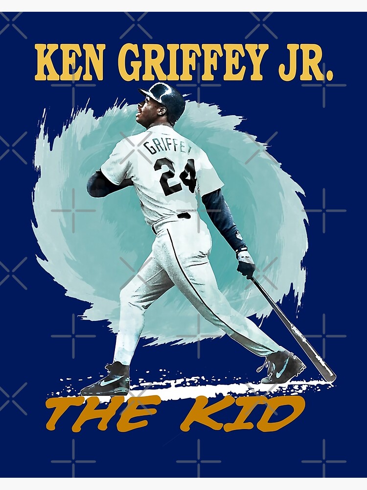 Mens Custom Ken Griffey Jr. The Kid Graphic Tee: Baseball