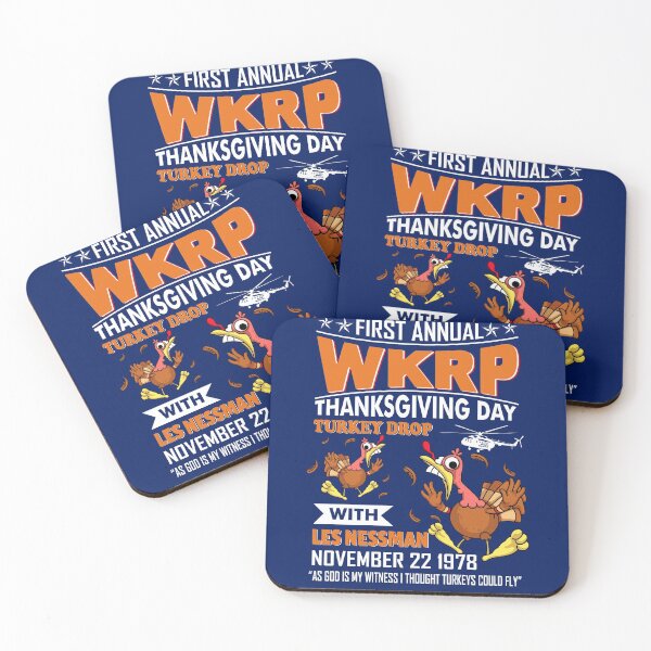 Item preview, Les Nessman First Annual Wkrp Thanksgiving Day Turkey Drop Funny Vintage designed and sold by ZAVDBWB.