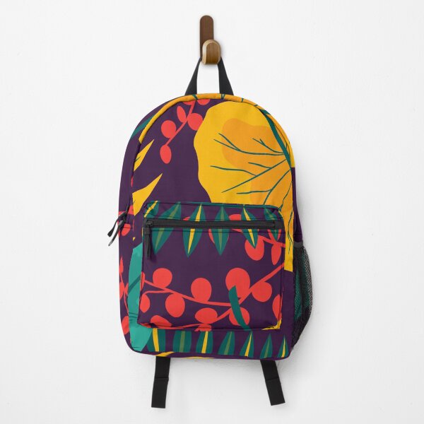Item preview, Rainforest Leaf Pattern, Green Yellow and Red Leaf Design designed and sold by Peter Stawicki.