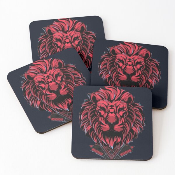 Item preview, king red lion  designed and sold by Rejcharms.