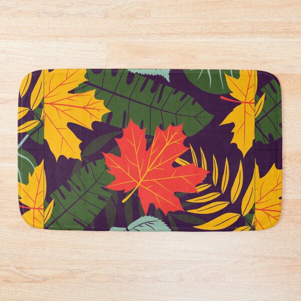 Item preview, Multicolored Maple Leaf Pattern, Green, Yellow, and Fern Leaf Design designed and sold by Peter Stawicki.