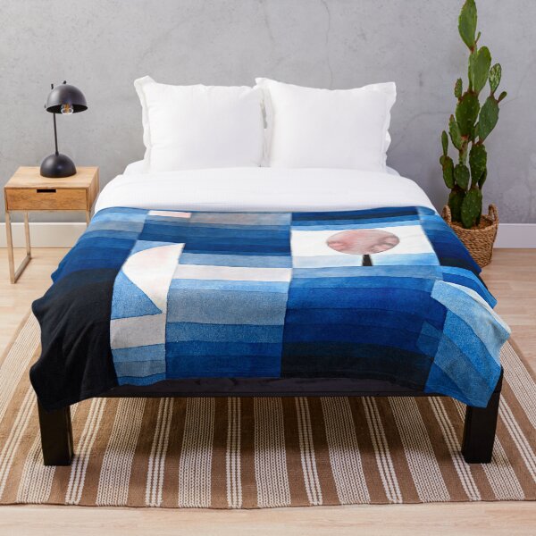 Item preview, Abtract Blue Rectangle Art designed and sold by Craft DartCO.