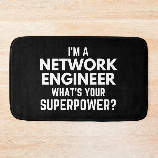 Item preview, I'm A Network Engineer What's Your Superpower Information Technology Humor designed and sold by EllConApparel.
