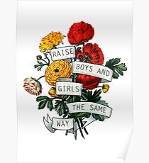 Raise Boys und Girls auf die gleiche Weise Poster
