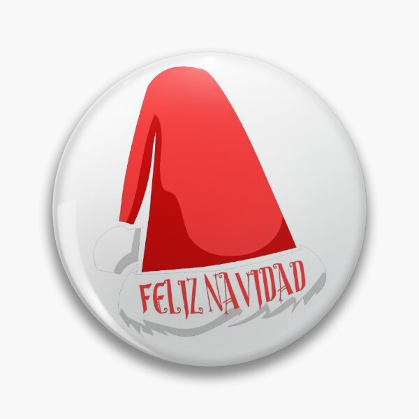 Item preview, Feliz Navidad Classic Merry Christmas Santa Hat Spanish designed and sold by Capiral Bucketlist.