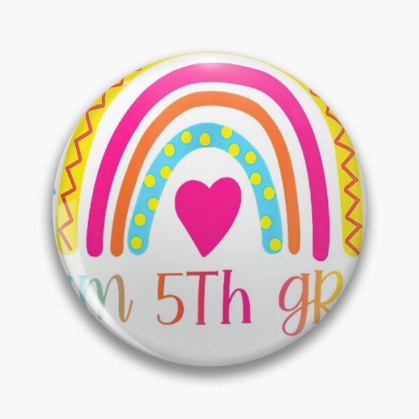 Item preview, First Team 5th Grade Teacher Rainbow  designed and sold by quianapashia.