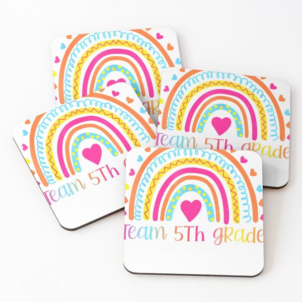 Item preview, First Team 5th Grade Teacher Rainbow  designed and sold by quianapashia.