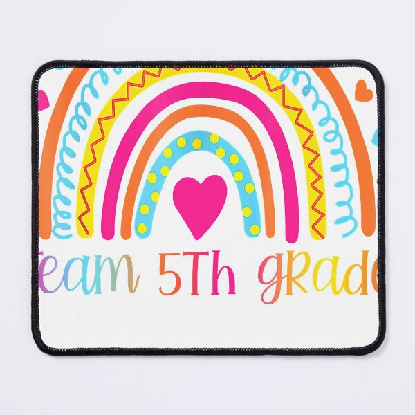 Item preview, First Team 5th Grade Teacher Rainbow designed and sold by quianapashia.