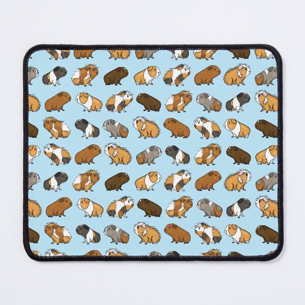 Item preview, Guinea Pig Procession (Blue) designed and sold by cupofcolour.